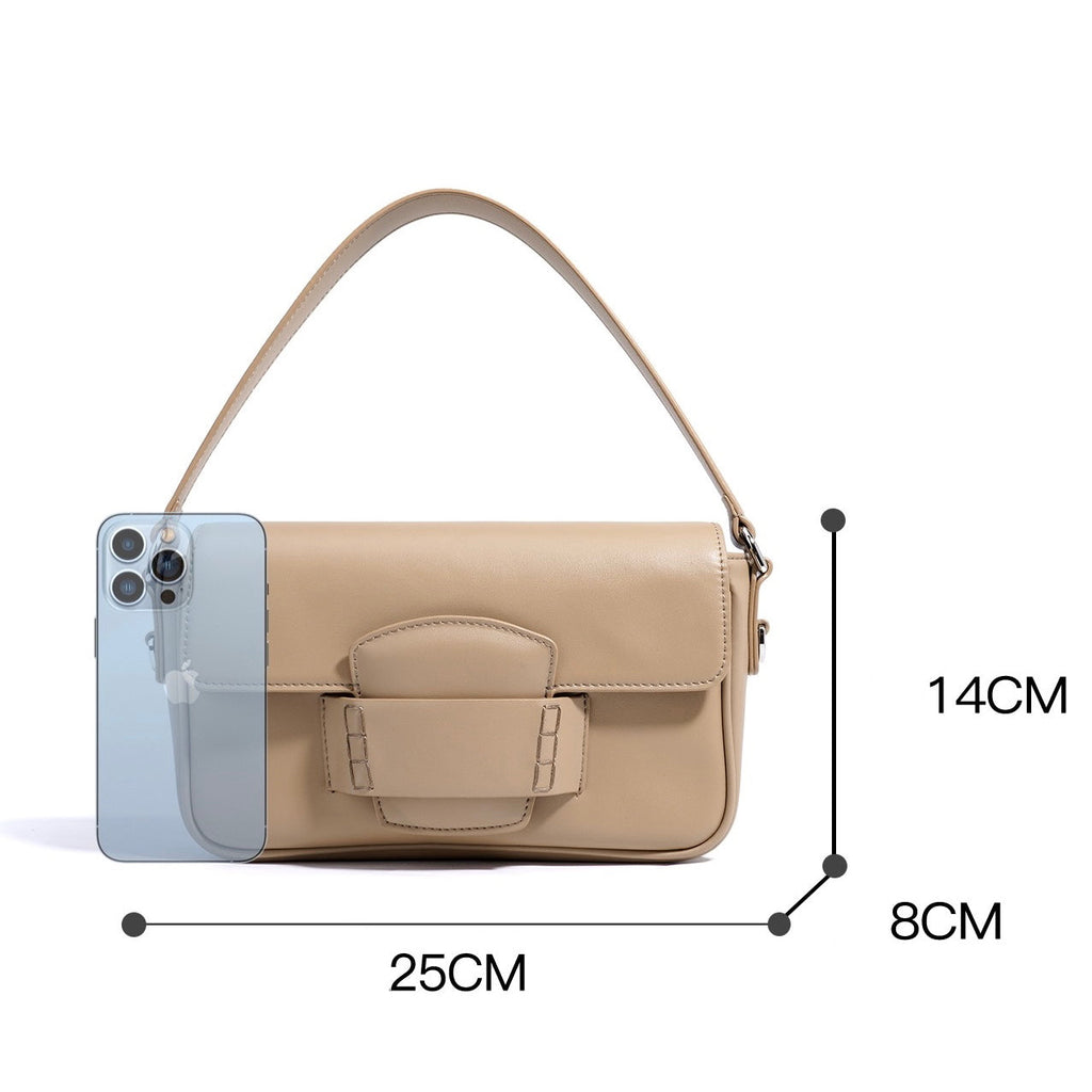 Ismene | Minimalist Fold-Over Flap Bag