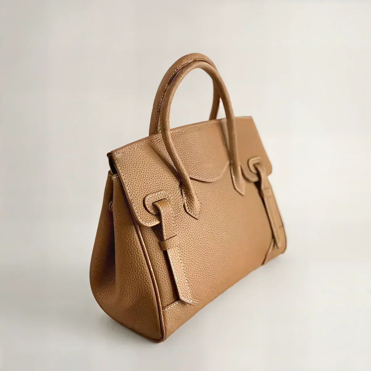 Petrina | Black Wooden Bag