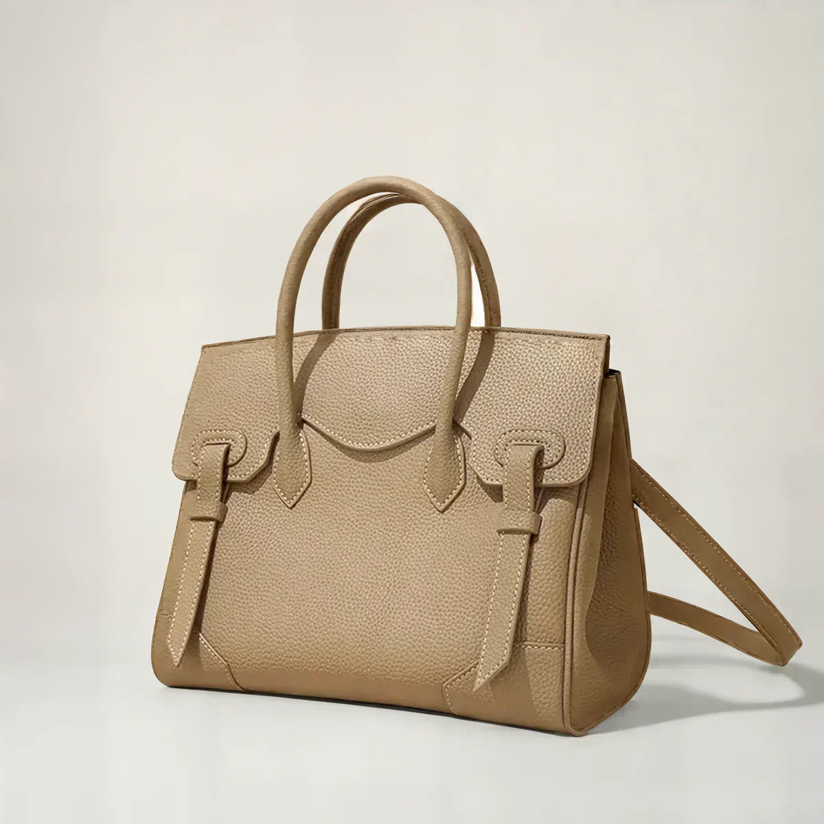 Petrina | Black Wooden Bag