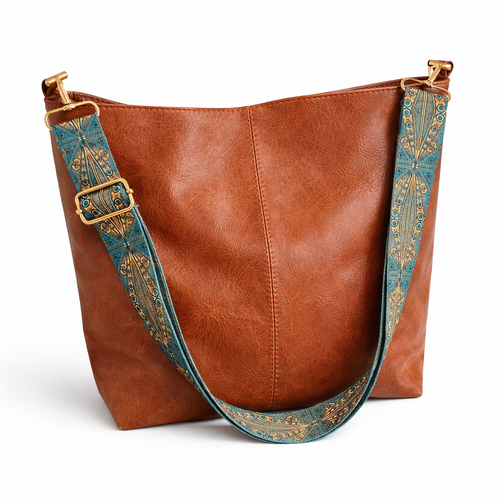 Demetra | Green Lightweight PU Leather Bag for Women