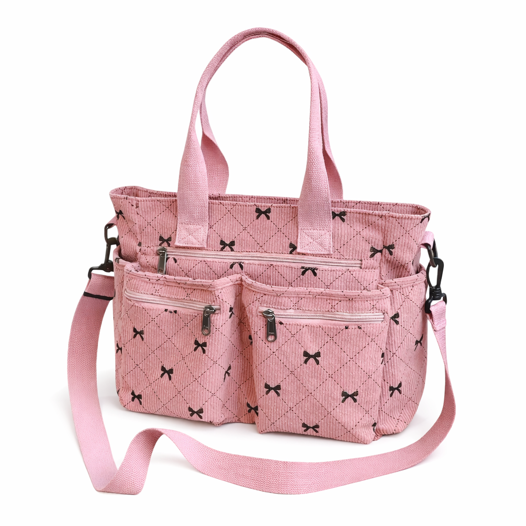 Kanna | Ribbon & Stitch Detail Bag