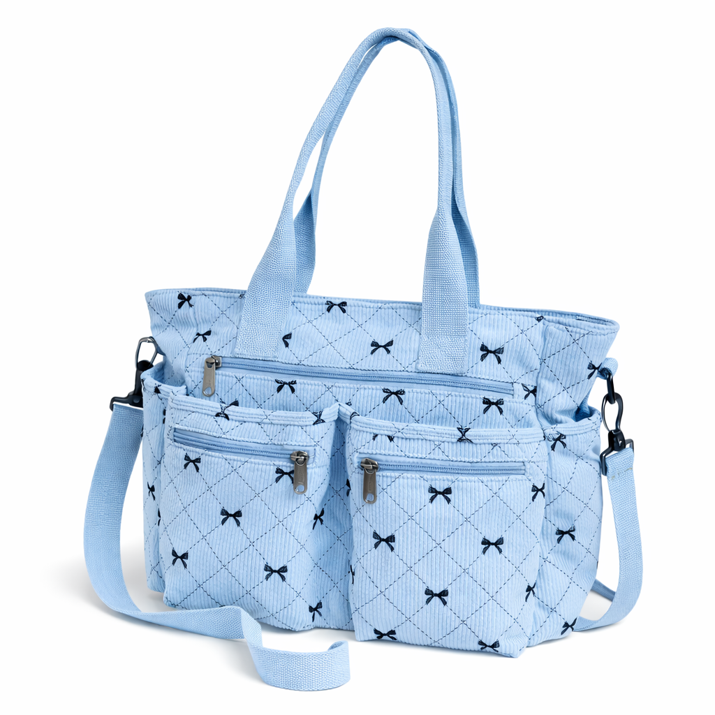 Kanna | Ribbon & Stitch Detail Bag