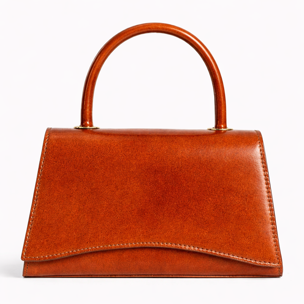 Darcie | Waterfall Top-Handle Bag – Sunset Amber