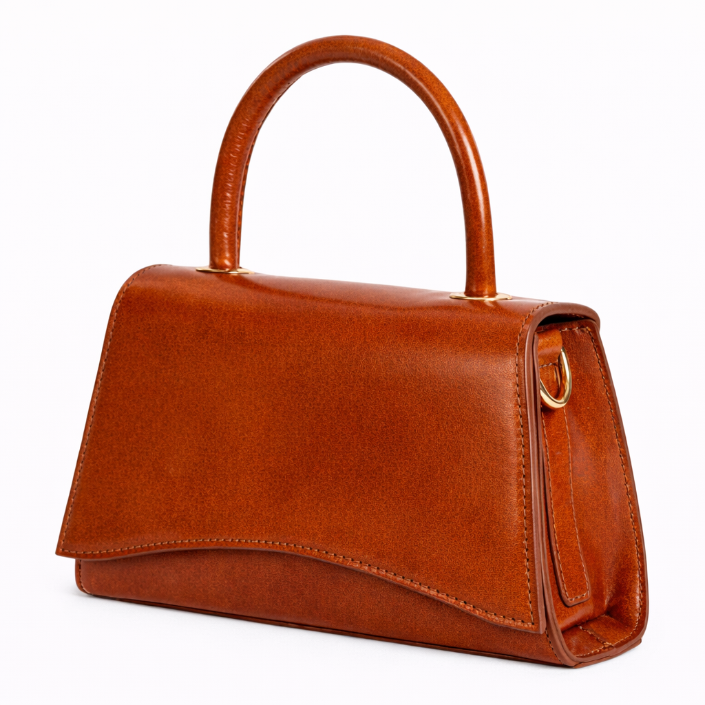 Darcie | Waterfall Top-Handle Bag – Sunset Amber