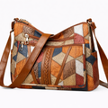 Miresta | Patchwork Leather Shoulder Bag